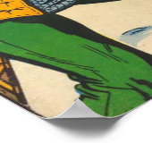 Robin Hood  Comic Hoesje Art Poster (Hoek)