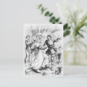 Robin Hood en de bisschop Briefkaart (Staand voorkant)