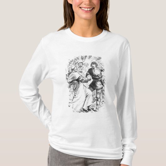 Robin Hood en de bisschop T-shirt (Voorkant)