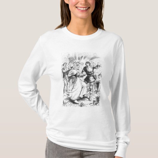 Robin Hood en de bisschop T-shirt (Voorkant)