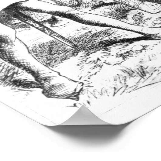 Robin Hood en King Richard I Poster (Hoek)