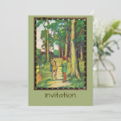 Robin Hood en Kleine Jan Kaart (Staand voorkant)