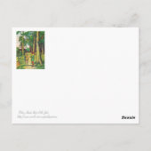 Robin Hood en Little John Briefkaart (Achterkant)