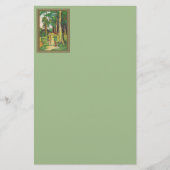 Robin Hood en Little John Briefpapier (Voorkant)