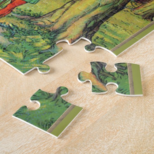 Robin Hood en Little John Legpuzzel (Zijkant)