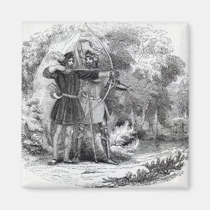 Robin Hood en Little John Magneet