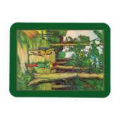 Robin Hood en Little John-magneet Magneet (Horizontaal)