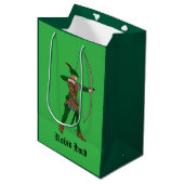 Robin Hood en Little John Medium Cadeauzakje (Voorkant Gekanteld)