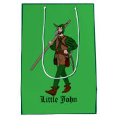 Robin Hood en Little John Medium Cadeauzakje (Achterkant)