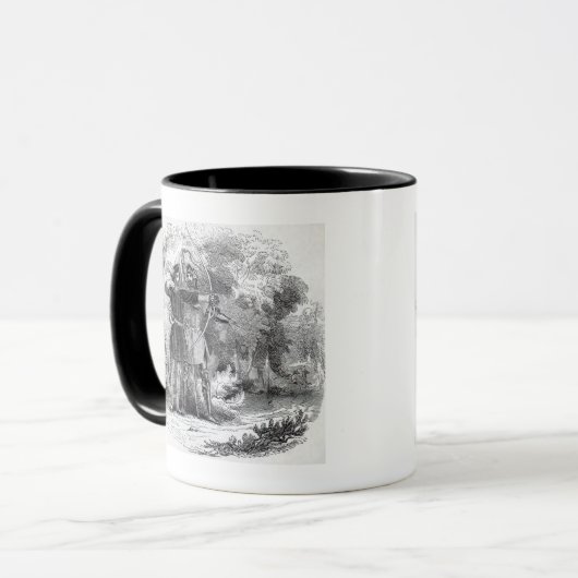 Robin Hood en Little John Mok (Voorkant links)