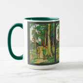 Robin Hood en Little John Mok (Links)