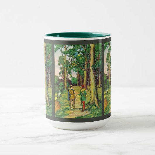 Robin Hood en Little John Mok (Midden)