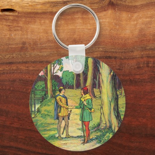 Robin Hood en Little John Sleutelhanger (Voorkant)