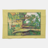 Robin Hood en Little John Theedoek (Horizontaal)