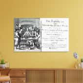 Robin Hood en zijn moeder Canvas Afdruk (Insitu (Woonkamer))