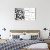 Robin Hood en zijn moeder Canvas Afdruk (Insitu (Slaapkamer))