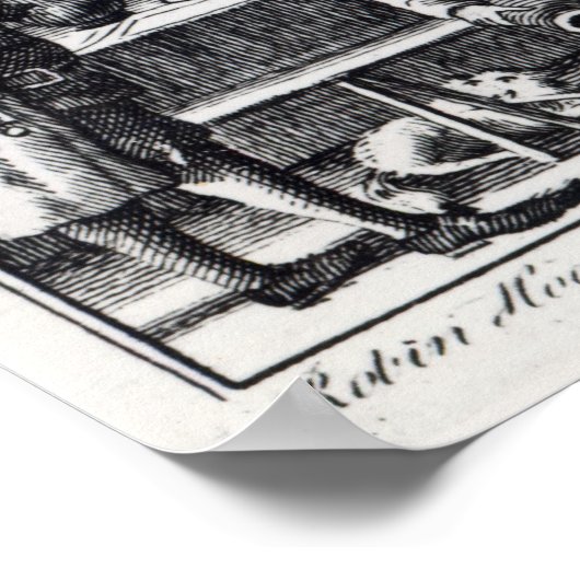 Robin Hood en zijn moeder Poster (Hoek)