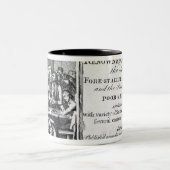 Robin Hood en zijn moeder Tweekleurige Koffiemok (Center)