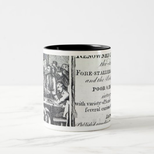 Robin Hood en zijn moeder Tweekleurige Koffiemok (Center)