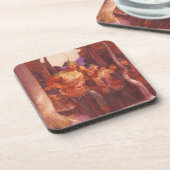 Robin Hood en Zijne Mannen van de NC Wyeth Bier Onderzetter (Linkerzijde)