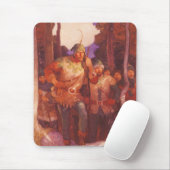 Robin Hood en Zijne Mannen van de NC Wyeth Muismat (Met muis)