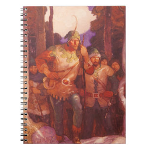 Robin Hood en Zijne Mannen van de NC Wyeth Notitieboek