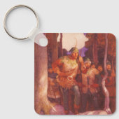  Robin Hood en Zijne Mannen van de NC Wyeth Sleutelhanger (Voorkant)