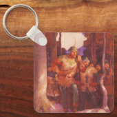  Robin Hood en Zijne Mannen van de NC Wyeth Sleutelhanger (Voorkant)