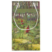 Robin Hood in de bostas met kleine cadeaus Klein Cadeauzakje (Achterkant)
