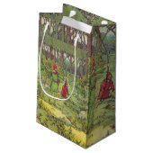 Robin Hood in de bostas met kleine cadeaus Klein Cadeauzakje (Achterkant Gekanteld)