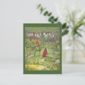 Robin Hood in het Bos Briefkaart (Staand voorkant)