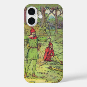 Robin Hood in het bos iPhone 16 Hoesje