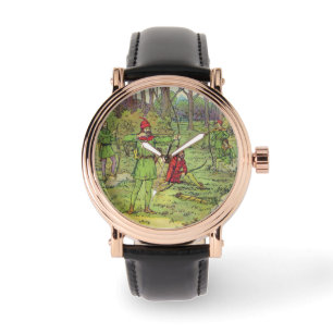 Robin Hood in het bos Horloge