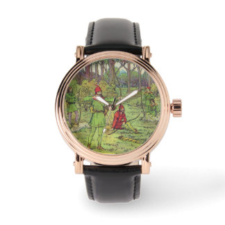 Robin Hood in het bos Horloge
