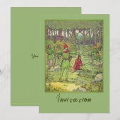 Robin Hood in het bos Kaart (Voorkant / Achterkant)