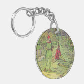 Robin Hood in het bos Sleutelhanger (Voorkant Links)