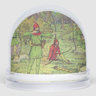 Robin Hood in het bos Sneeuwbol