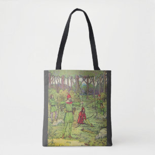 Robin Hood in het bos Tote Bag