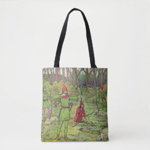 Robin Hood in het bos Tote Bag
