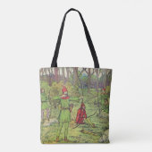 Robin Hood in het bos Tote Bag (Achterkant)