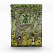 Robin Hood in Sherwood Forest Fotoblokken (Voorkant)
