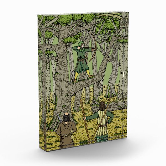 Robin Hood in Sherwood Forest Fotoblokken (Links)