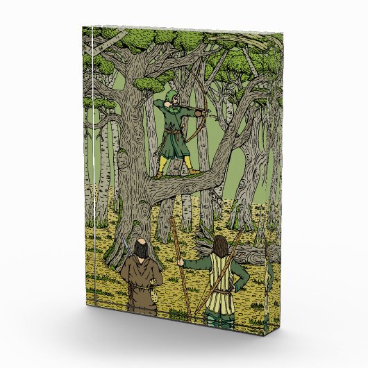 Robin Hood in Sherwood Forest Fotoblokken (Rechts)