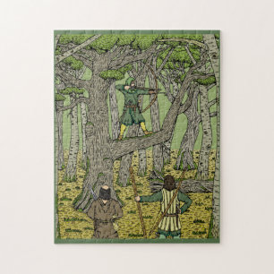 Robin Hood in Sherwood Forest Legpuzzel