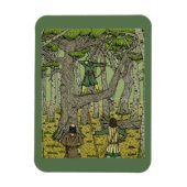Robin Hood in Sherwood Forest Magneet (Verticaal)
