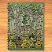 Robin Hood in Sherwood Forest Notitieboek