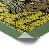 Robin Hood in Sherwood Forest Poster (Hoek)