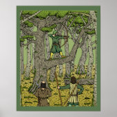 Robin Hood in Sherwood Forest Poster (Voorkant)