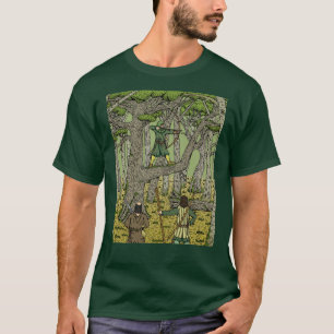Robin Hood in Sherwood Woud T-shirt