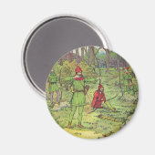 Robin Hood In The Forest  Magneet (Voorkant / Achterkant)